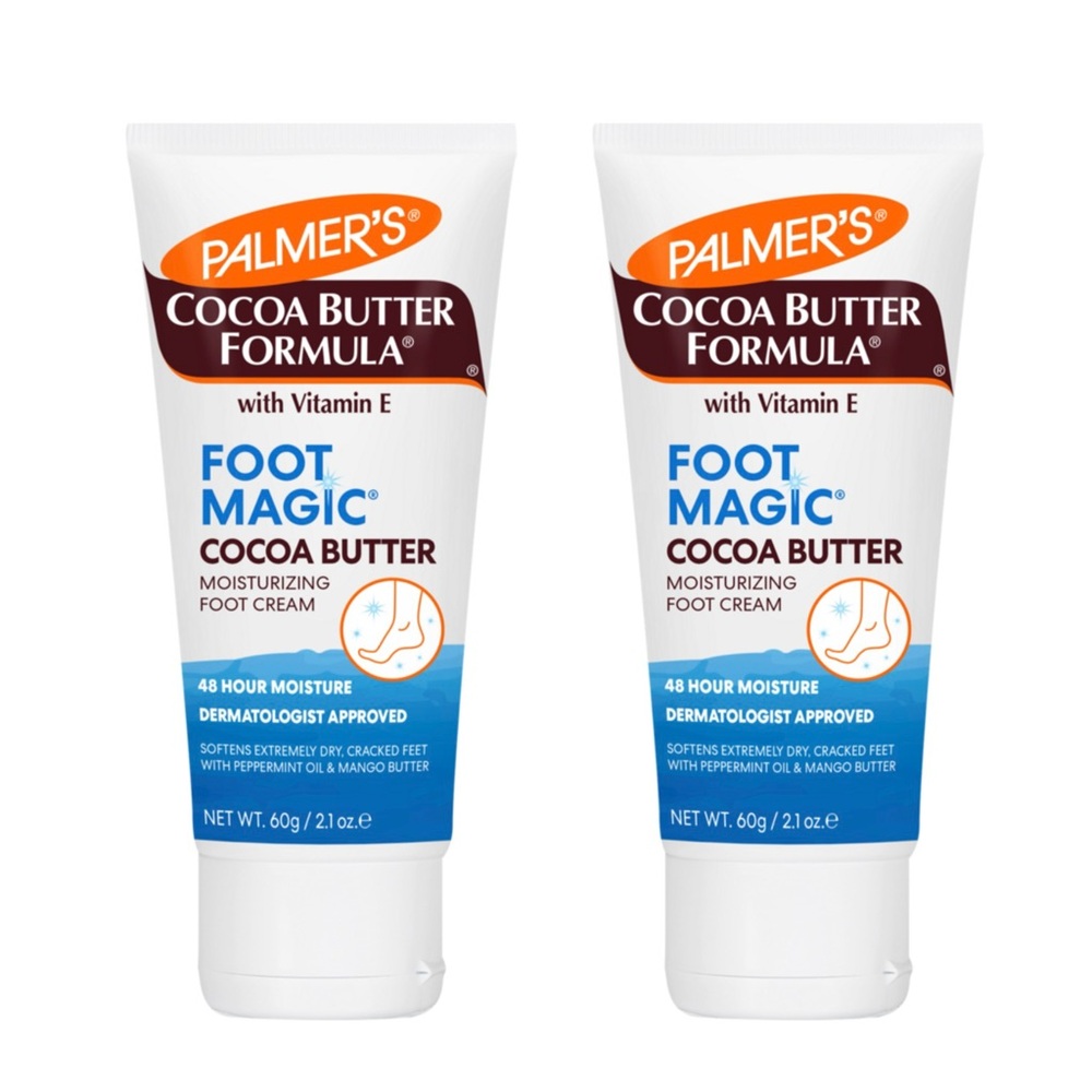 2 PALMER’S Foot Magic Cocoa Butter Formula Moisturizing Foot Cream Vitamin E